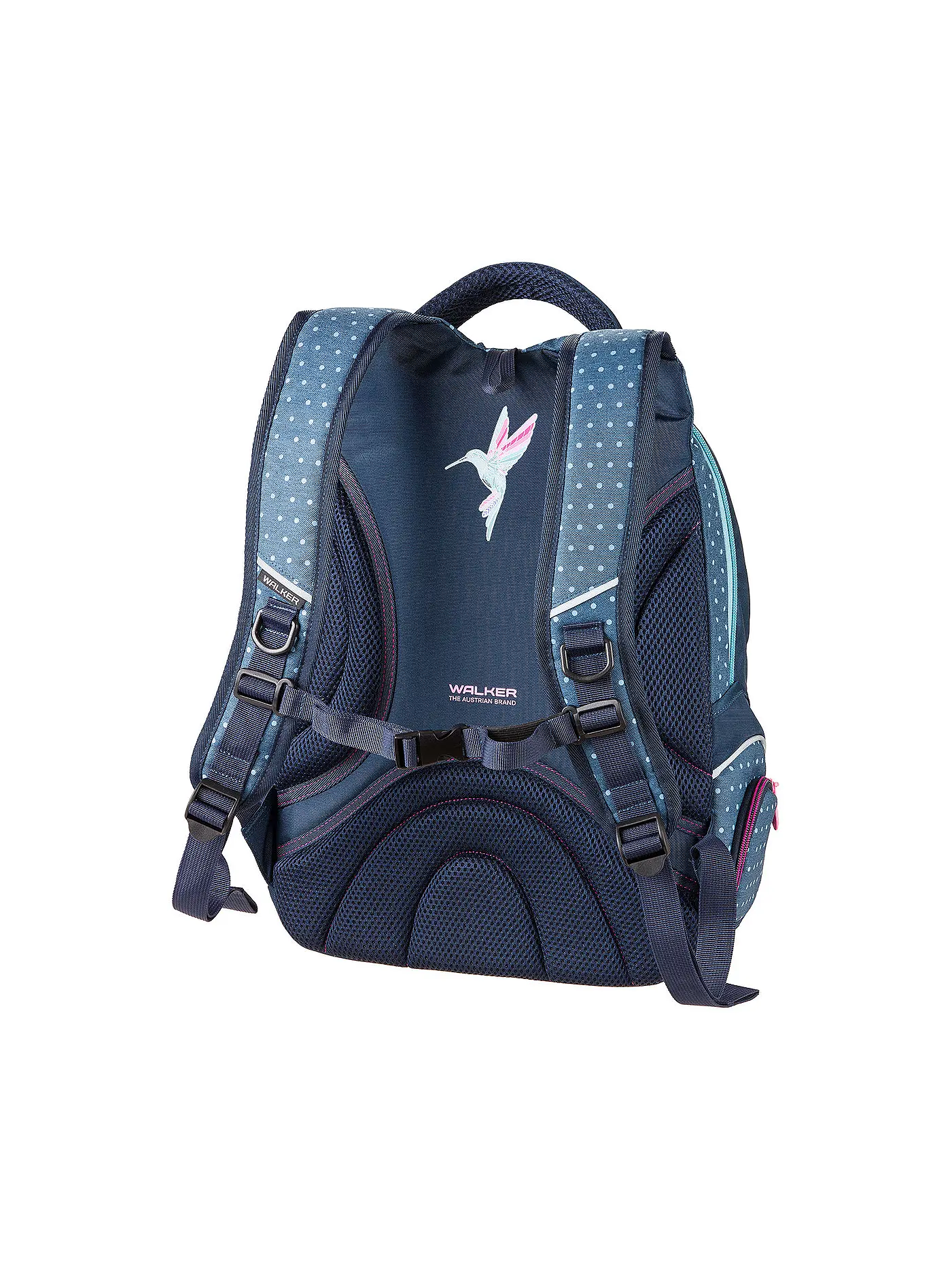 WALKER | Schulrucksack Fame Magic Colibri Petrol | 